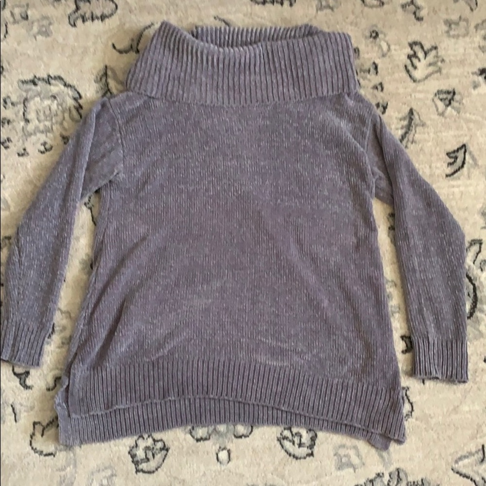 Over sized, loose turtle neck sweater